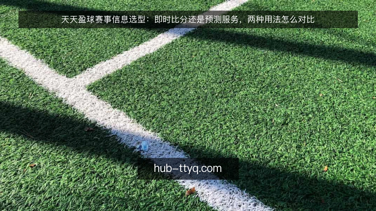 天天盈球赛事信息选型：即时比分还是预测服务，两种用法怎么对比